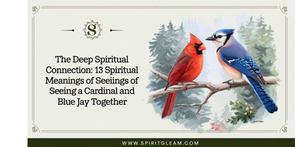 13 Spiritual Meanings of Seeing a Cardinal and Blue Jay