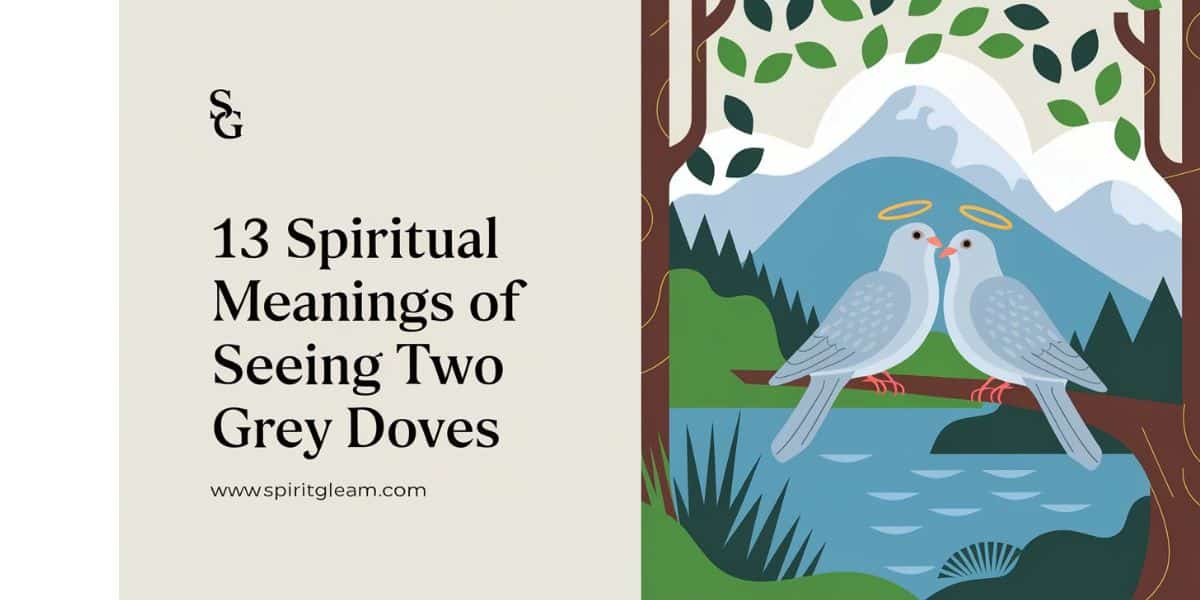 13 Spiritual Meanings of Seeing Two Grey Doves