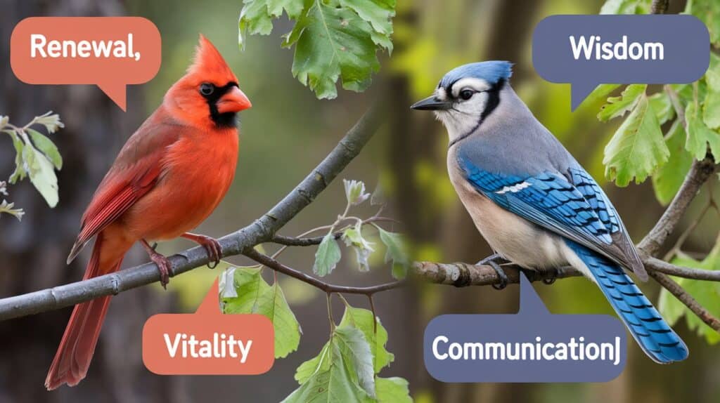 Spiritual Meanings of Seeing a Cardinal and Blue Jay