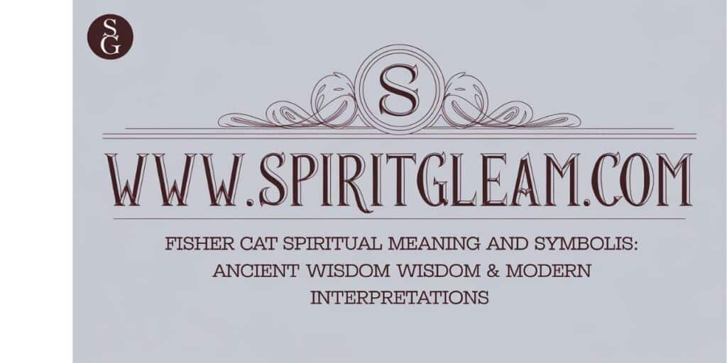 Fisher Cat Spiritual Meaning and Symbolism: Ancient Wisdom & Modern Interpretations