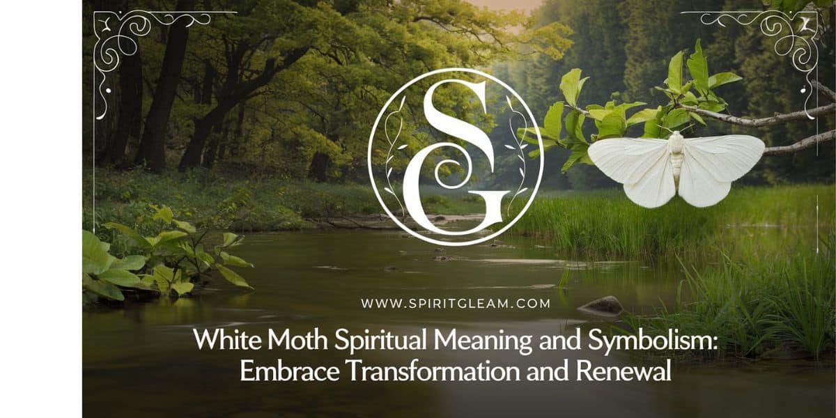 White Moth Spiritual Meaning and Symbolism: Embrace Transformation and Renewal