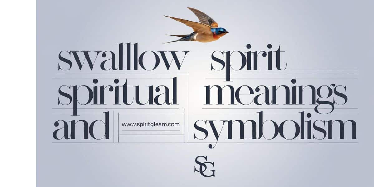 Swallow Spiritual Meanings and Symbolism