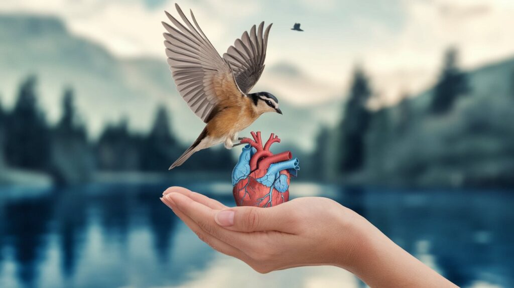 Bird Lands on Your Heart