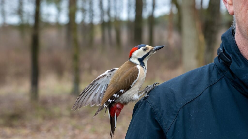 Bird Lands on Your Shoulder