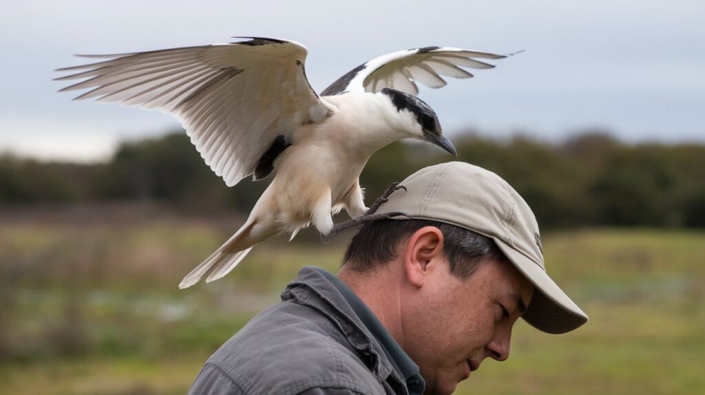 Bird Lands on Your Head